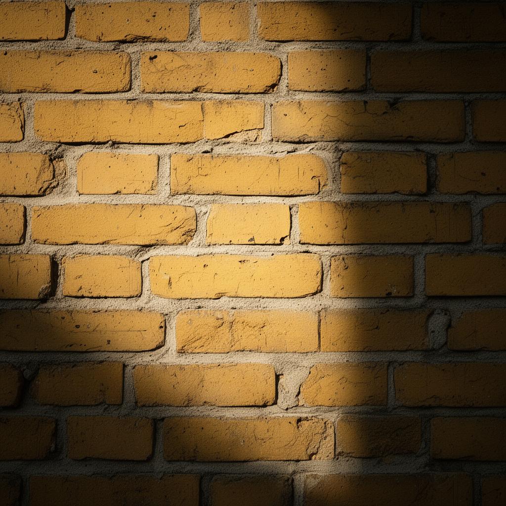 Swedish yellow brick wall